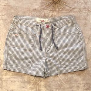 Vintage Chazzz Blue Plaid Shorts